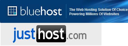 BlueHost主机和JustHost主机简单评测