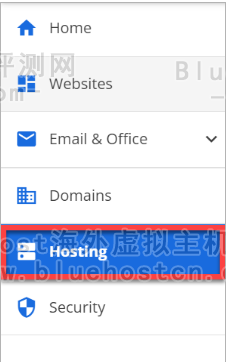 Hosting 选项卡