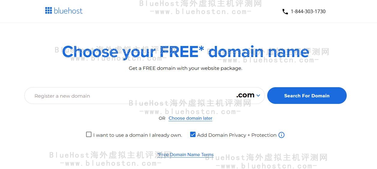 BlueHost主机美国站注册购买教程